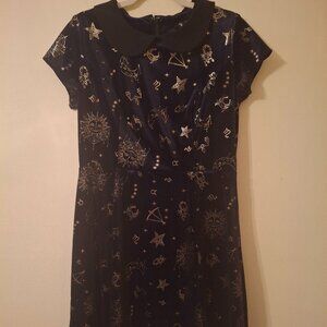 Modcloth x Collectif Celestial Minidress sz XL